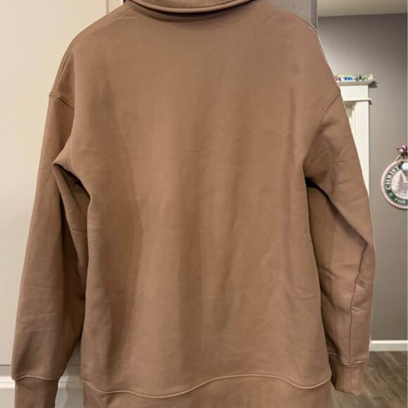 Women’s Camel Colored Mondetta 1/4 Zip Sweatshirt-Size L‎ - Picture 4 of 9